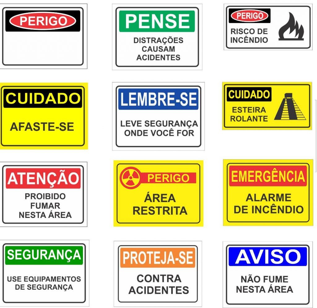 Placas informativas PVC - Centro Cópia